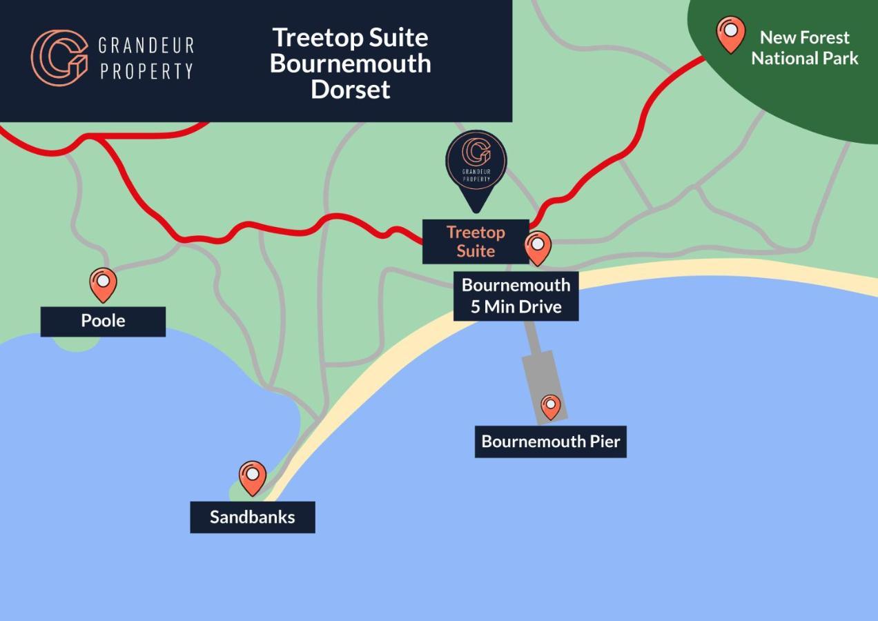 Treetop Suite By Grandeur Property بورنماوث المظهر الخارجي الصورة